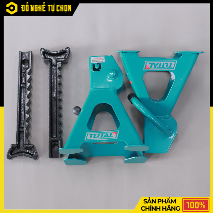 Đội kê 2 tấn Total THJS0201 – Chiều cao 250–380mm – Hàng Chính Hãng Có VAT