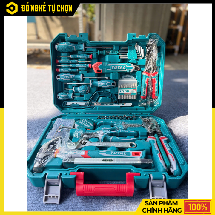 Bộ Dụng Cụ Sửa Chữa 168 Chi Tiết Total THKTHP21686 – Giải Pháp Toàn Diện Cho Mọi Công Việc | Hàng Chính Hãng, Có VAT
