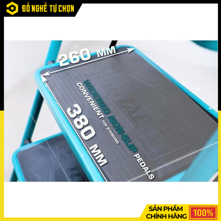 Thang Ghế Tay Vịn 4 Bậc Total THLAD09041 – An Toàn, Vững Chắc, Tiện Lợi Cho Mọi Gia Đình - Hàng Ch8isnh hãng, Có VAT