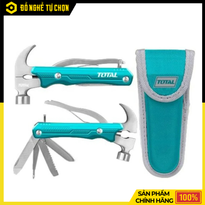Búa Đa Năng Cầm Tay Total THMFH0126 – 12 Trong 1 Tiện Lợi Cho Mọi Công Việc | Hàng Chính Hãng, Có VAT