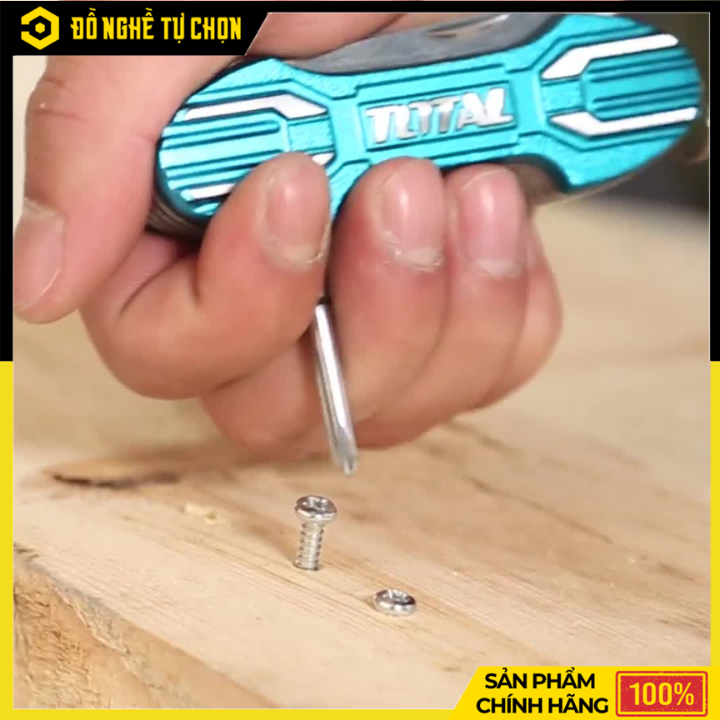 Bộ Dao Cắt Đa Năng Total THMFK0156 – Nhỏ Gọn, Sắc Bén, Tiện Lợi Cho Mọi Công Việc | Hàng Chính Hãng, Có VAT