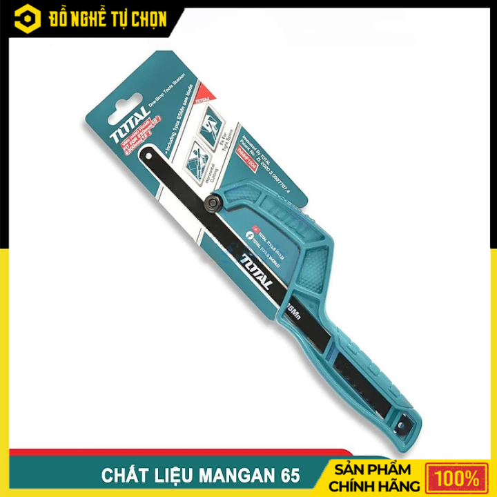 Khung Cưa Sắt Mini TOTAL THMHF1504 – Gọn Nhẹ, Bền Bỉ, Tiện Dụng | Hàng Chính Hãng, Có VAT