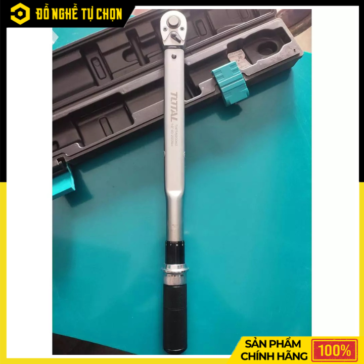 Cần Siết Lực 1/2 Inch Total THPTW200N2 Dải Lực 40-200Nm Chính Xác Cao – Hàng Chính Hãng, Có VAT