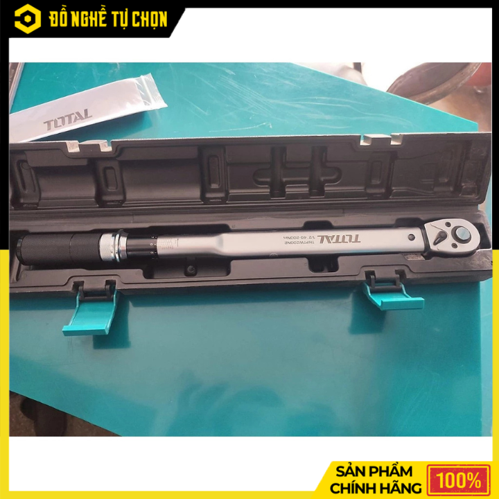 Cần Siết Lực 1/2 Inch Total THPTW200N2 Dải Lực 40-200Nm Chính Xác Cao – Hàng Chính Hãng, Có VAT