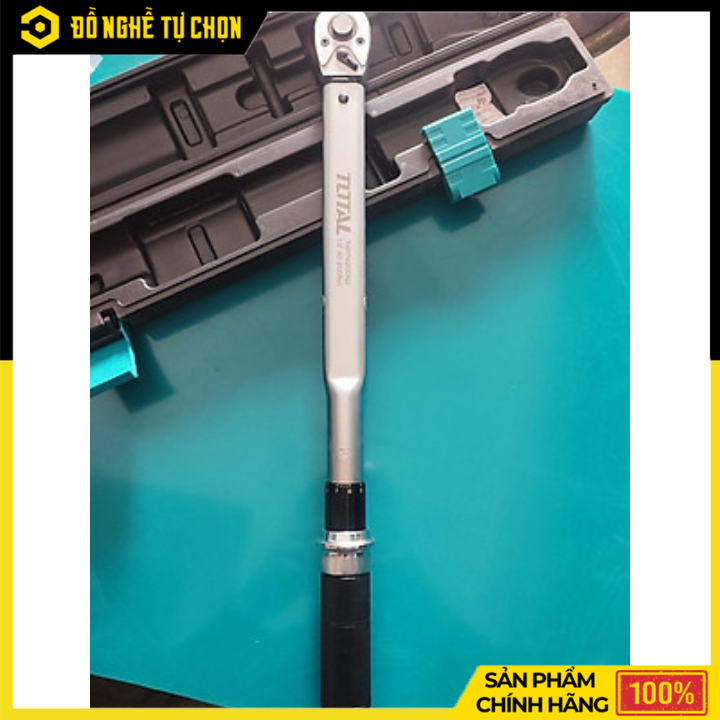 Cần Siết Lực 1/2 Inch Total THPTW200N2 Dải Lực 40-200Nm Chính Xác Cao – Hàng Chính Hãng, Có VAT