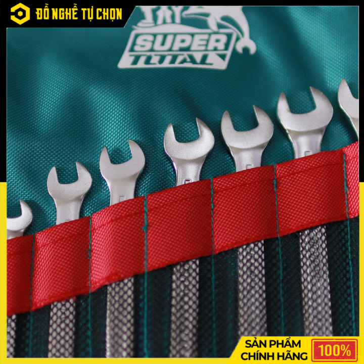 Bộ cờ lê vòng miệng Total THT1022121 – 12 món (6–24mm) – Hàng chính hãng có VAT