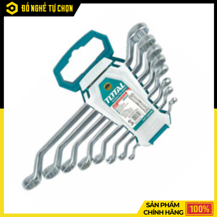 Bộ Cờ Lê 2 Đầu Vòng 8 Chi Tiết Total THT102486 (6–22mm) – Bền Bỉ, Chính Xác, Dễ Thao Tác | Hàng Chính Hãng, Có VAT