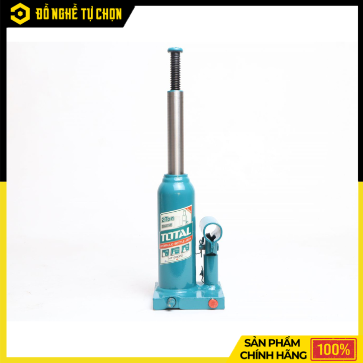 Con Đội Thủy Lực 2 Tấn Total THT109022 Nâng Hạ Xe An Toàn, Chịu Tải Mạnh Mẽ Cho Gara Và Gia Đình | Hàng Chính Hãng, Có VAT