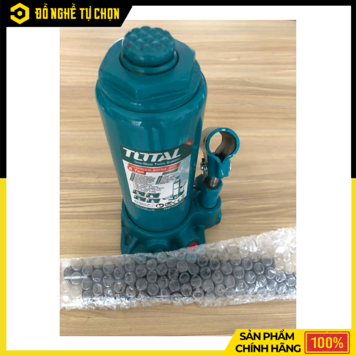 Con Đội Thủy Lực Total THT109062 Tải Trọng 6 Tấn Nâng Hạ Mạnh Mẽ, An Toàn Cho Ô Tô Và Thiết Bị Nặng | Hàng Chính Hãng, Có VAT