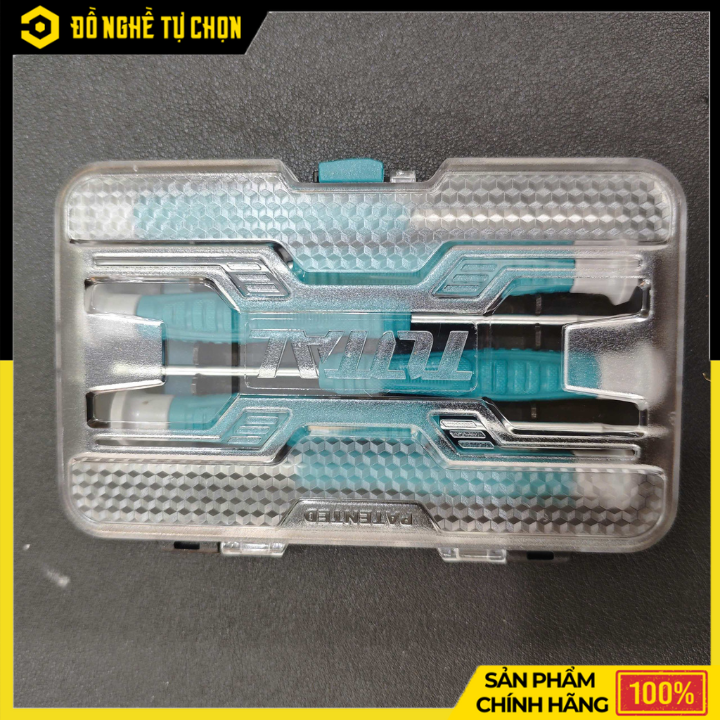 Bộ 6 Tua Vít Đồng Hồ Total THT250PS0601 – Chính Xác Cho Linh Kiện Nhỏ, Thép CR-V Cao Cấp | Hàng Chính Hãng, Có VAT