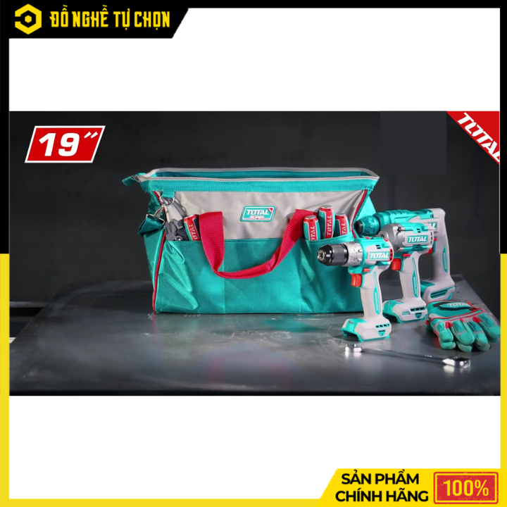 Túi Đựng Dụng Cụ Khung Cứng 19 Inch Total THT261925 – Gọn Gàng, Bền Bỉ, Chịu Tải Lớn | Hàng Chính Hãng, Có VAT