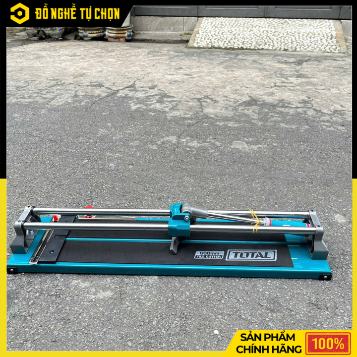 Bàn Cắt Gạch Đẩy Tay Total THT576002 600mm – Cắt Gạch Chính Xác, Êm Tay, Độ Bền Cao | Hàng Chính Hãng, Có VAT