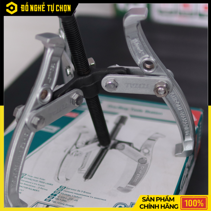 Cảo 3 chấu Total THTGP366 – 6” – Lực 6000kg – Hàng chính hãng có VAT