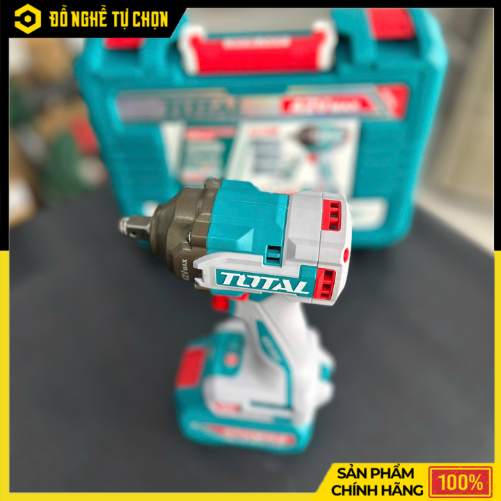 Máy siết buloong không chổi than dùng pin 42V Total TIWLI42461