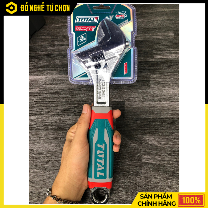 Mỏ Lết 12 Inch Total THT101126 Độ Mở 41mm | Hàng Chính Hãng, Có VAT