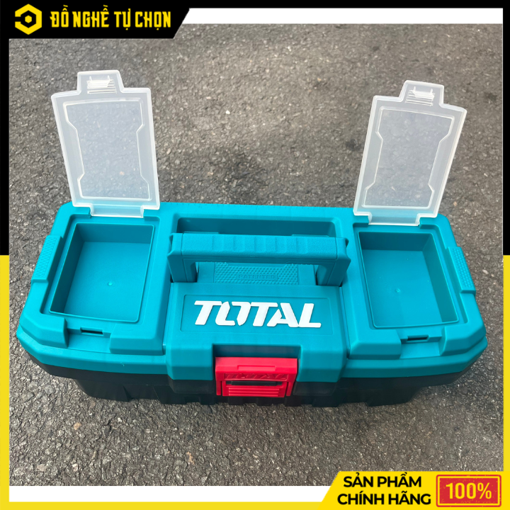 Thùng Đồ Nghề Nhựa 14 Inch Total TPBX0141 – Gọn Nhẹ, Bền Bỉ, Chịu Tải Tốt | Hàng Chính Hãng, Có VAT