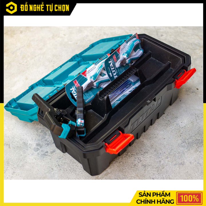 Hộp Nhựa Đựng Công Cụ 17 Inch Total TPBX0171 – Bền Bỉ, Tiện Lợi, Dung Tích Lớn | Hàng Chính Hãng, Có VAT