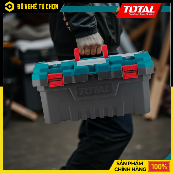 Hộp Nhựa Đựng Công Cụ 17 Inch Total TPBX0171 – Bền Bỉ, Tiện Lợi, Dung Tích Lớn | Hàng Chính Hãng, Có VAT