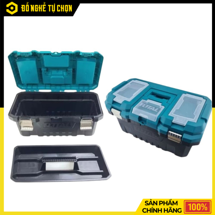 Thùng Đựng Đồ Nghề 17 Inch Khóa Kim Loại Total TPBX0172 – Chắc Chắn, An Toàn, Dung Tích Lớn | Hàng Chính Hãng, Có VAT