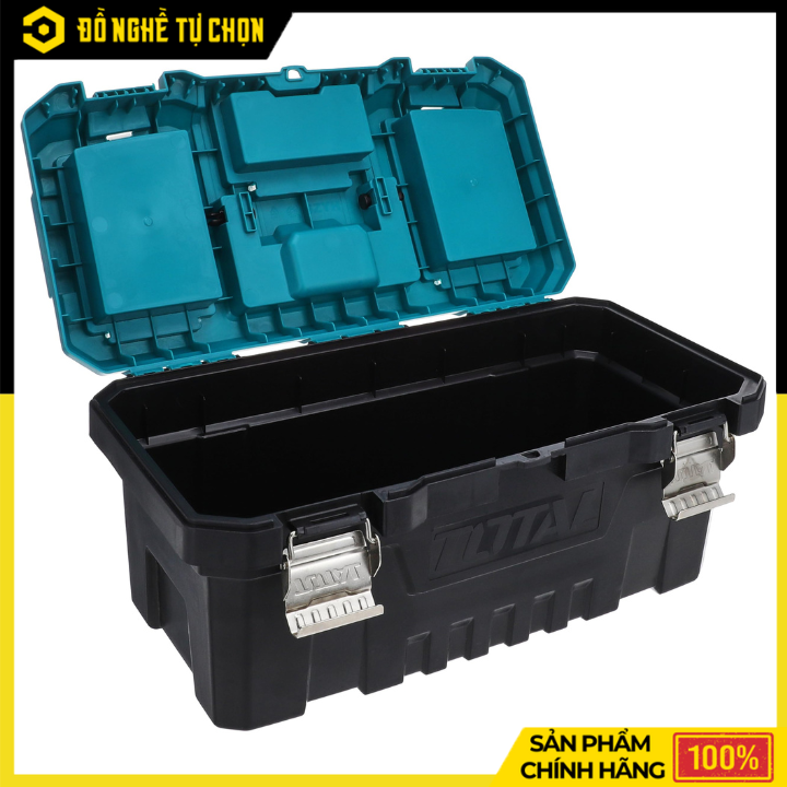 Thùng Đựng Đồ Nghề 17 Inch Khóa Kim Loại Total TPBX0172 – Chắc Chắn, An Toàn, Dung Tích Lớn | Hàng Chính Hãng, Có VAT