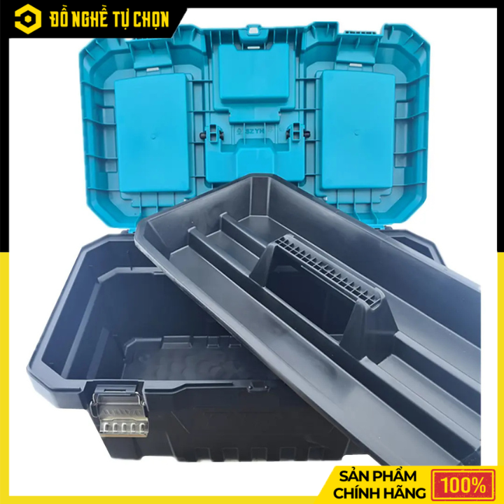 Thùng Đựng Đồ Nghề Khóa Kim Loại Total TPBX0202 (20 Inch) – Chắc Chắn, Dung Tích Lớn, An Toàn | Hàng Chính Hãng, Có VAT