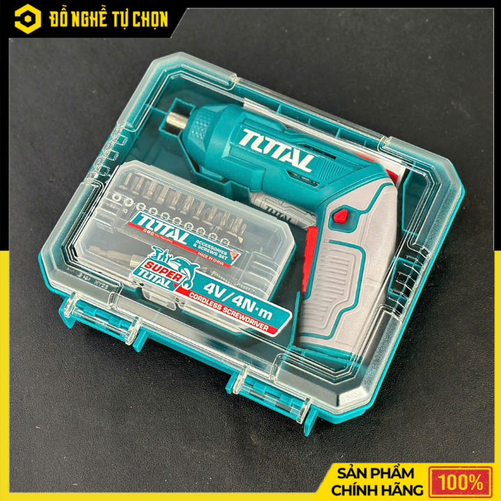 Máy siết vít dùng pin Lithium 4V Total TSDLI04425