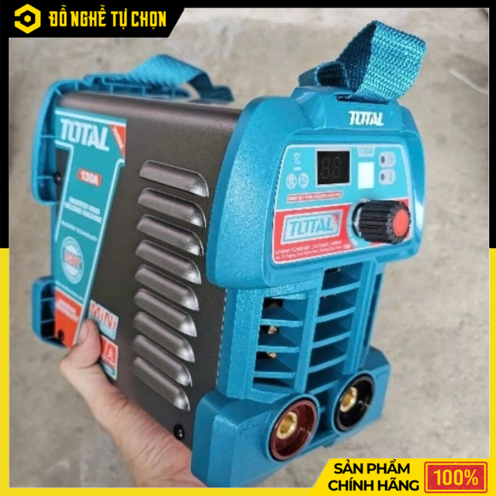 Máy Hàn MMA Inverter 130A Total TW213049 – Màn Hình LED, Chống Dính | Hàng Chính Hãng, Có VAT