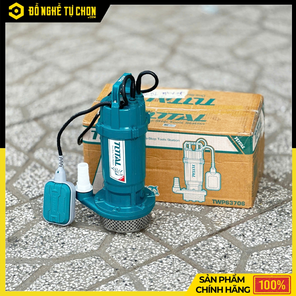 Máy bơm chìm nước sạch hiệu Total TWP63706 cs 370W (0.5HP)