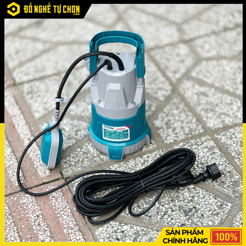 Máy bơm chìm nước sạch dùng điện - Hiệu Total - Model: TWP64006 - Công suất: 400W