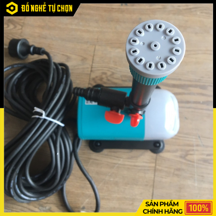 Máy Bơm Nước Tưới Cây Total TWPM501 50W - Mô Tơ Dây Đồng, Lưu Lượng 1500L/H, Dây 10m | Hàng Chính Hãng Có VAT