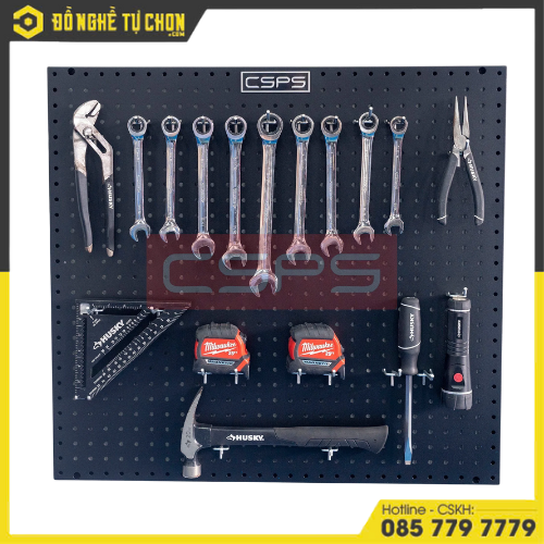Vách lưới treo tường CSPS 74cm màu đen