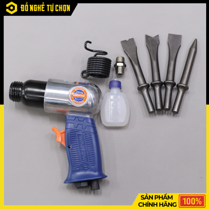 Máy đục hơi Wadfow WAT4515 – 150mm – Tốc độ 4500BPM – Đầu tròn 10.2mm – Hàng Chính Hãng Có VAT