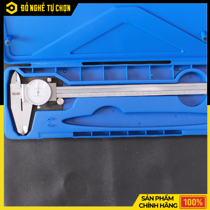 Thước cặp đồng hồ WADFOW WDCP1B30 – 300mm – Độ chia 0.02mm – Hàng chính hãng có VAT