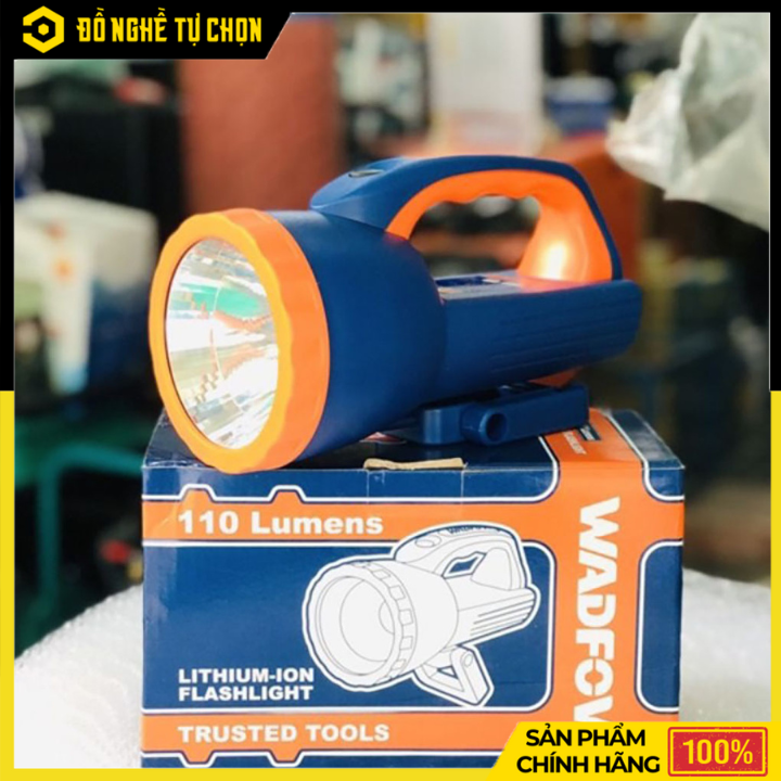 Đèn Pin Lithium-ion 110 Lumens WADFOW WFL20110 – Chiếu Sáng Mạnh, Bền Bỉ, Tiện Dụng, Hàng Chính Hãng, Có VAT