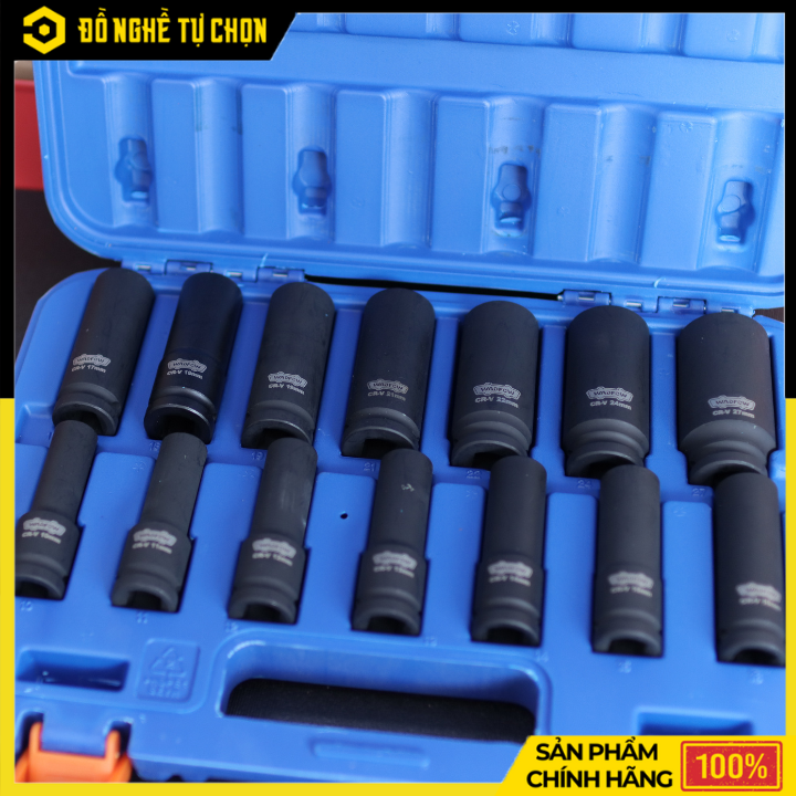 Bộ 14 Đầu Tuýp Sâu 1/2