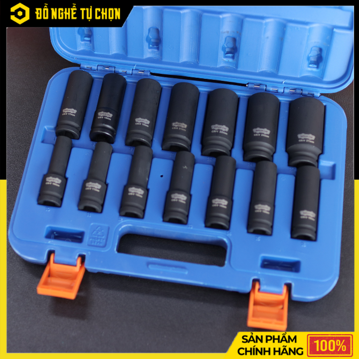 Bộ 14 Đầu Tuýp Sâu 1/2