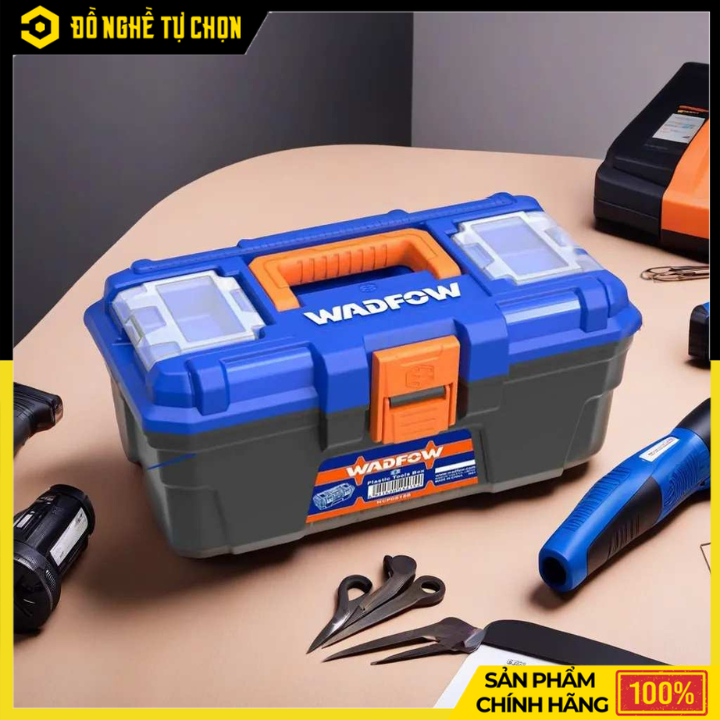 Thùng Đựng Đồ Nghề Wadfow WTB1313 13 Inch – Gọn Nhẹ, Tiện Dụng, Bền Bỉ Hàng Chính Hãng, Có VAT