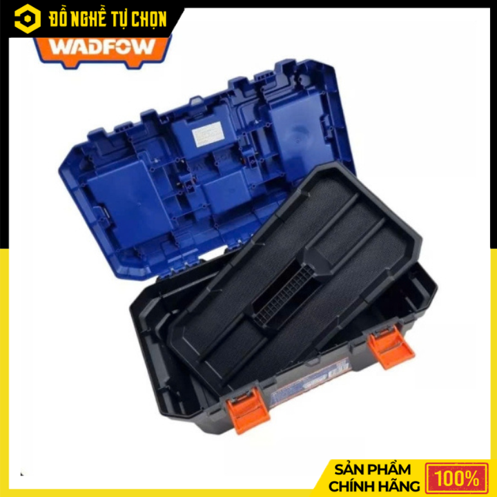 Thùng Đựng Đồ Nghề Wadfow WTB1316 16 Inch Khóa Nhựa – Không Gian Rộng, Sắp Xếp Gọn Gàng Hàng Chính Hãng, Có VAT
