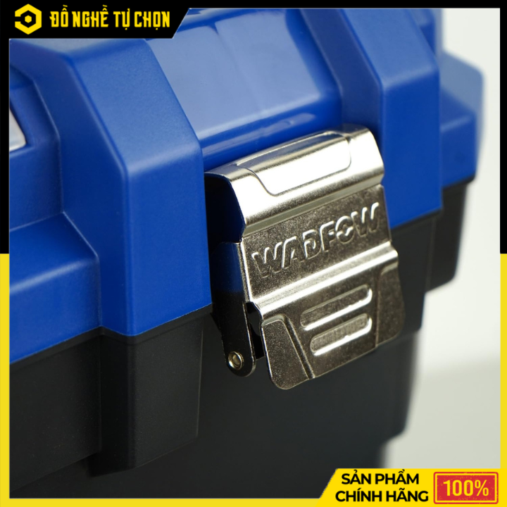 Hộp Nhựa Đựng Dụng Cụ Wadfow WTB3316 16 Inch Khóa Kim Loại – Chắc Chắn, Chịu Tải Cao Hàng Chính Hãng, Có VAT
