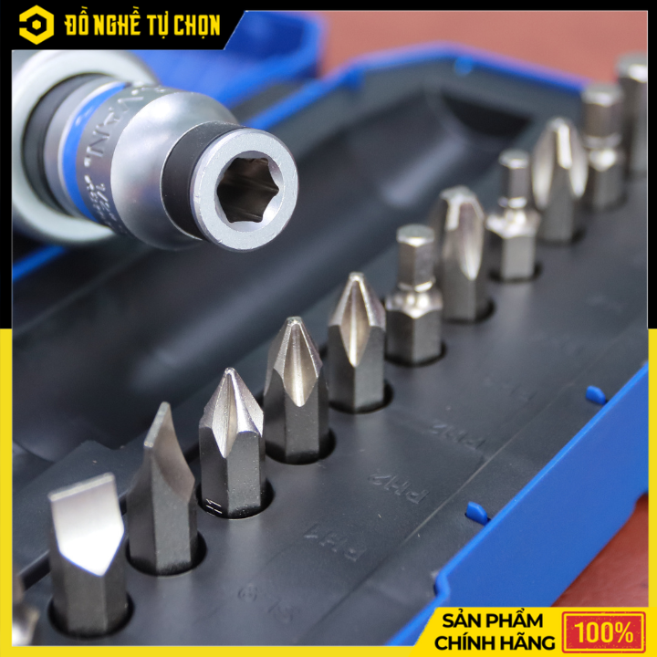 Bộ 13 Món Tua Vít Đóng Xuyên Wadfow – Siết Vít Mạnh, Chịu Lực Cao | Hàng Chính Hãng, Có VAT