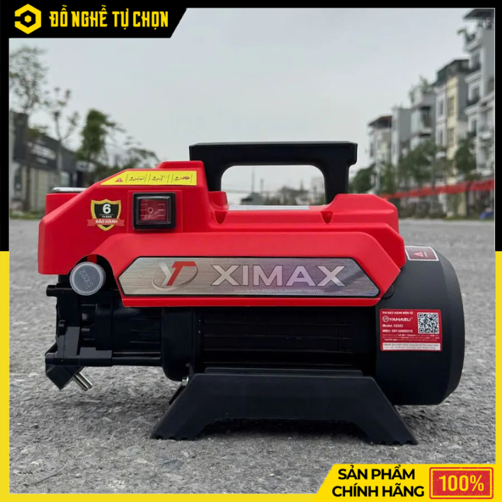 Máy Rửa Xe Ximax X2323R 2300W – Áp Lực Mạnh, Tự Hút Nước, Vệ Sinh Xe Và Sân Vườn Nhanh Chóng | Hàng Chính Hãng, Có VAT