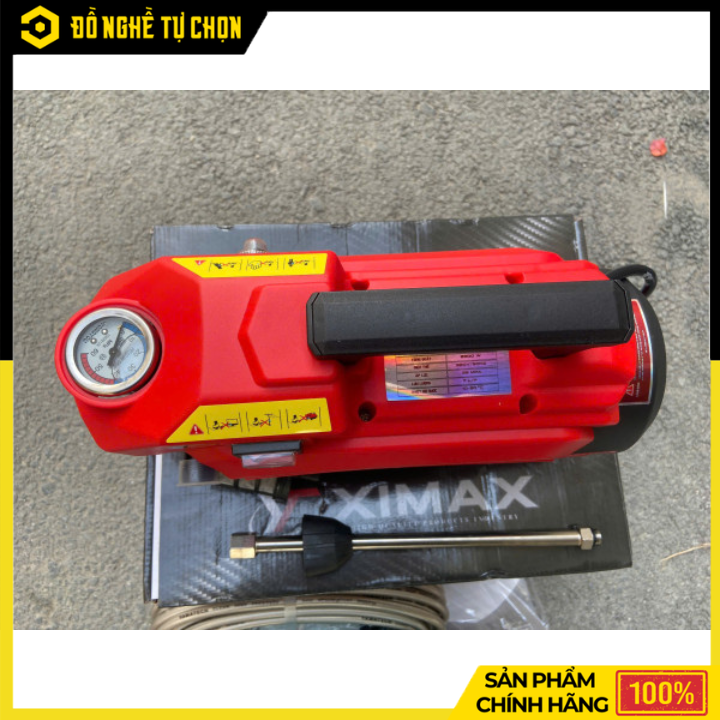 Máy Rửa Xe Ximax X2323R 2300W – Áp Lực Mạnh, Tự Hút Nước, Vệ Sinh Xe Và Sân Vườn Nhanh Chóng | Hàng Chính Hãng, Có VAT