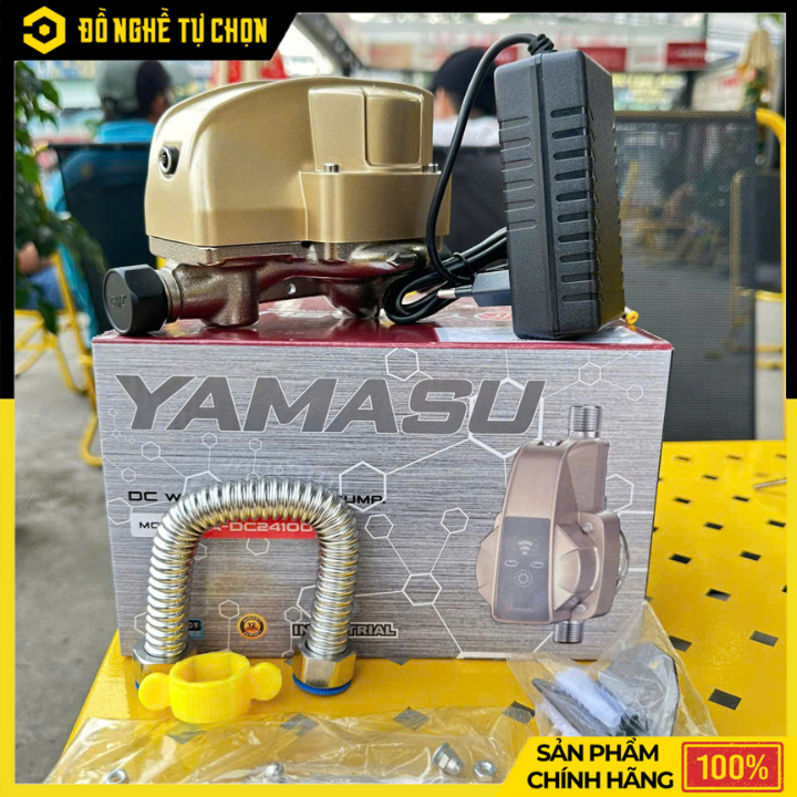 Bơm Tăng Áp DC 24V 100W YA-DC24100 – Giải Pháp Tăng Áp Ổn Định Cho 1 Thiết Bị Gia Đình | Hàng Chính Hãng, Có VAT