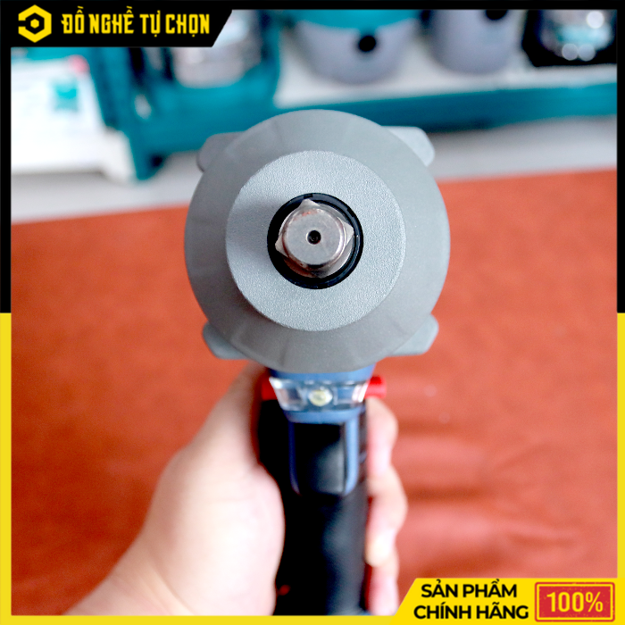 Máy Mở Ốc Pin YAMASU YMS-M800BL – Brushless – Lực Siết 850N/m – Bộ 2 Pin 21V – Hàng Chính Hãng Có VAT