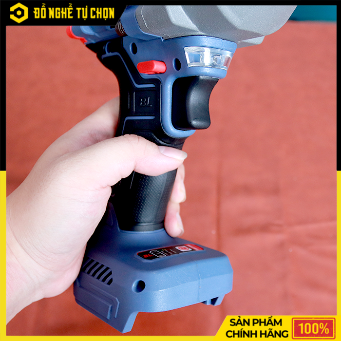 Máy Mở Ốc Pin YAMASU YMS-M800BL – Brushless – Lực Siết 850N/m – Bộ 2 Pin 21V – Hàng Chính Hãng Có VAT