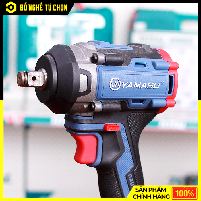 Máy Siết Bu-Lông Pin YAMASU MBL550PRO – Pin 21V – Lực Siết 350N–550N – Động Cơ Brushless – Hàng Chính Hãng Có VAT
