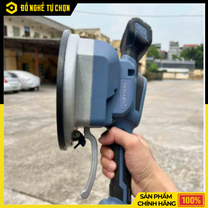 [THÂN] Máy Hít Rung Gạch Pin 21V Yamasu YMS-MRG190 Lực Hút 100kg Siêu Mạnh | Hàng Chính Hãng, Có VAT