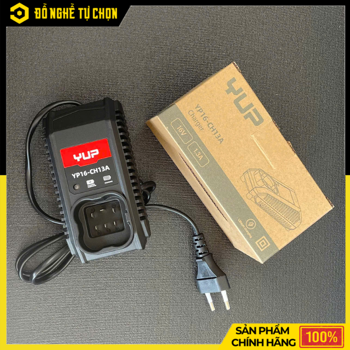 Sạc Pin 16V YUPAI YP16-CH13A – Sạc Nhanh 1.3A, An Toàn, Tương Thích Pin YUP 16V | Hàng Chính Hãng, Có VAT