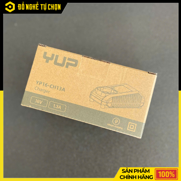 Sạc Pin 16V YUPAI YP16-CH13A – Sạc Nhanh 1.3A, An Toàn, Tương Thích Pin YUP 16V | Hàng Chính Hãng, Có VAT