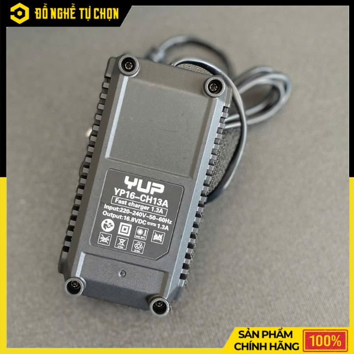 Sạc Pin 16V YUPAI YP16-CH13A – Sạc Nhanh 1.3A, An Toàn, Tương Thích Pin YUP 16V | Hàng Chính Hãng, Có VAT